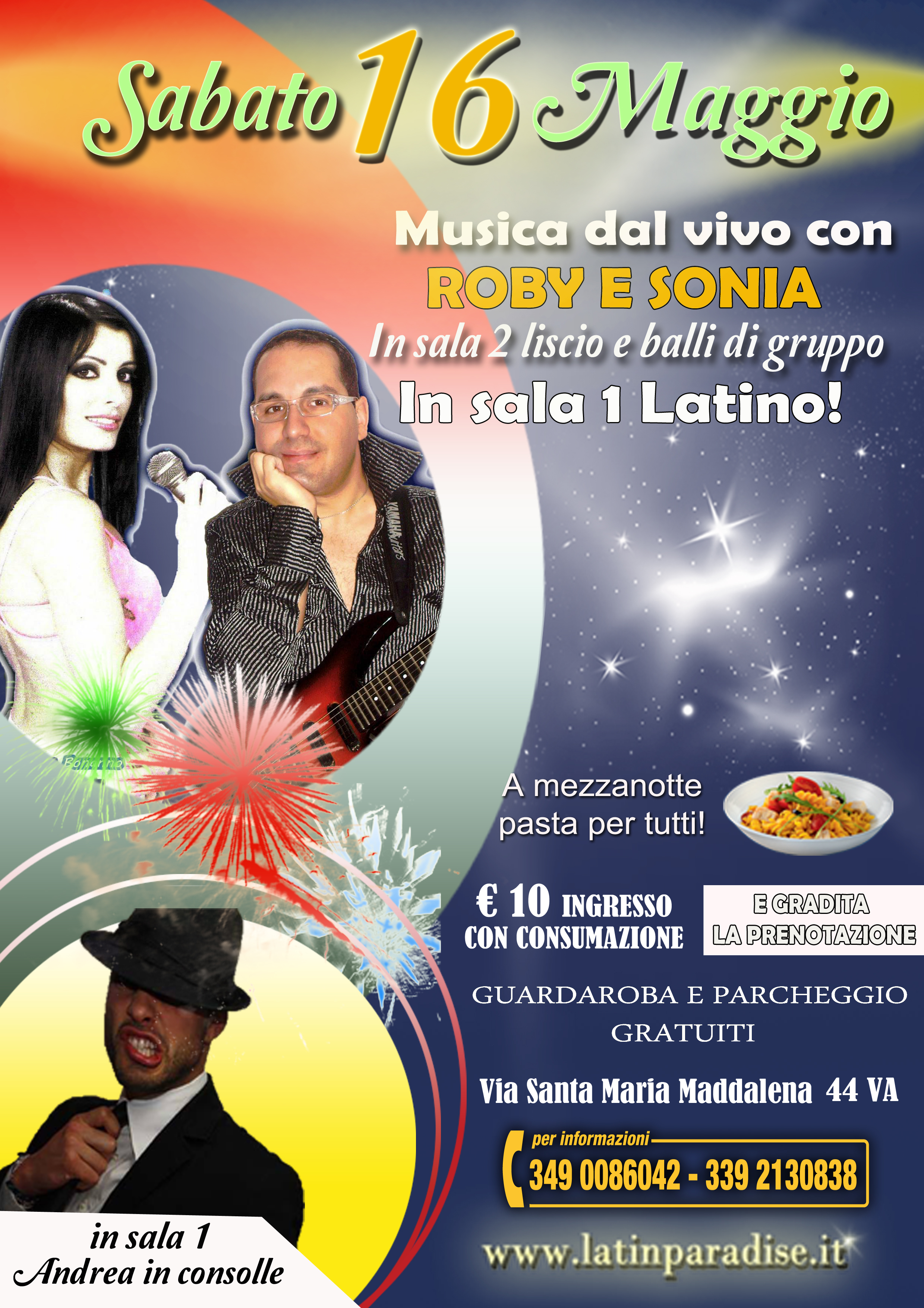 sabato 16  maggio